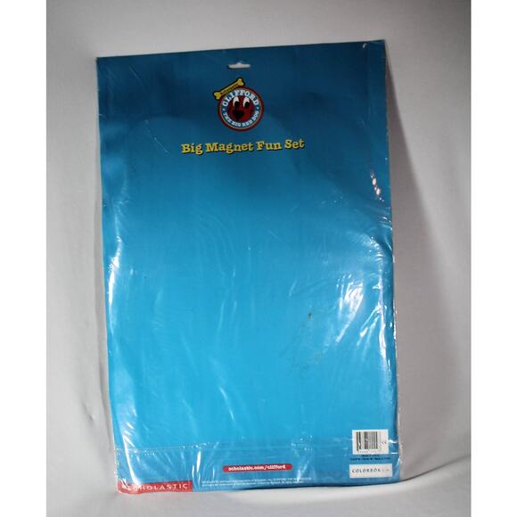 Clifford The Big Red Dog Big Magnet Fun Set Words Educational Scholastic Kids - Picture 4 of 4